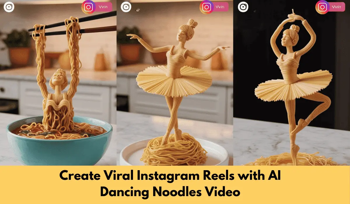 Create Viral Instagram Reels with AI: Dancing Noodles Video