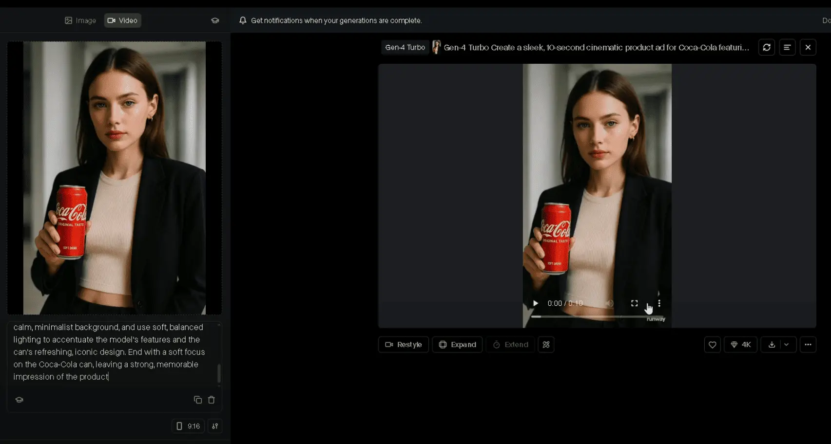 Create Stunning Creative Ads with AI in Minutes Photo to 3d CGI Video Ads