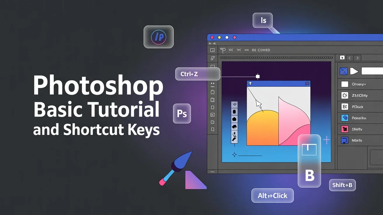 Photoshop Basic Tutorial. How to Open File in Photoshop